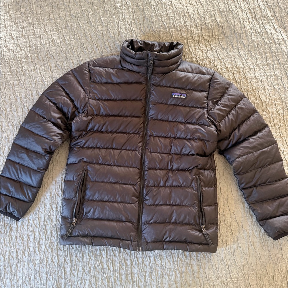 Patagonia Kids Black Down Puffer Jacket